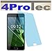 Produktbild 4ProTec I 4X Crystal Clear klar Schutzfolie für Acer Liquid Z6 Plus Premium Displayschutzfolie Bildschirmschutzfolie Schutzhülle Displayschutz Displayfolie Folie