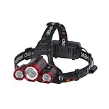 Headlamp Rechargeable USB Headlamps 6000 High Lumens Super Brightest Head Lamp for Adluts Kids Water