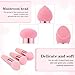 Oruola 3pcs Foundation Applicator,Makeup Sponge with Handle,Different Shapes of Makeup Applicator Sponge, Multipurpose Mushroom Powders Puff Dry & Wet Use for Powder Cream
