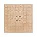 WEDDINGSTAR Customizable Wooden Square Puzzle Wedding Guest Book - Signature Script