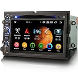 Erisin Android 13 8-Core 4GO + 64GB Autoradio per Ford Freestar Shelby Montego Milano Sabbia Escape con GPS Navi 7 Pollici IPS Touch Screen Supporta DVD Dab+ Wireless CarPlay DSP WiFi BT5.0 Radio