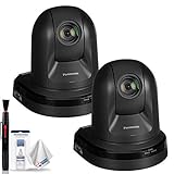 Panasonic AW-HE40HK PTZ Camera with HDMI Output (Black) + Dual Camera Bundle