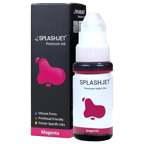 Image of Splashjet 790 Compatible Refill Ink for Canon Pixma G2010, G2000, G1010, G1000, G6070, G5070, GM2070, G3010, G3000 Printer - 790 Ink Bottle for Canon Inktank Printer (70g x 1 Color) Magenta - 505257