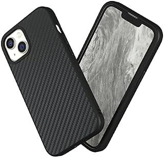 RHINOSHIELD Case Compatible with [iPhone 13] | SolidSuit - Shock Absorbent Slim Design Protective Cover with Premium Matte Finish 3.5M / 11ft Drop Protection - Carbon Fiber