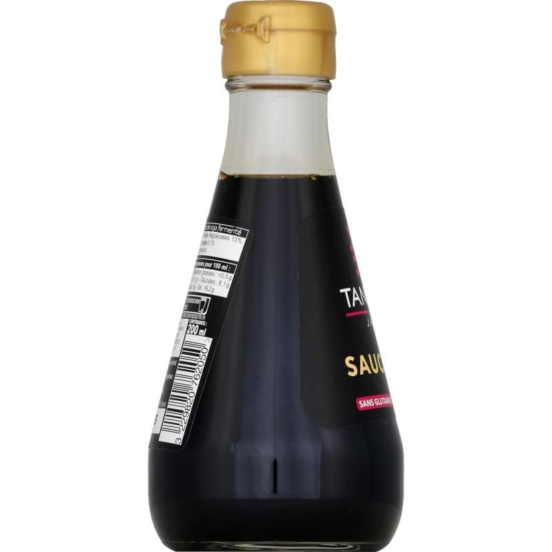 Savourez l'Authentique Sauce Soja Japonaise Tanoshi - 200ml - Épicerie Salée Découvrez la Subtile Harmonie des Saveurs du Monde - Produit Asiatique - Le Lot De 3