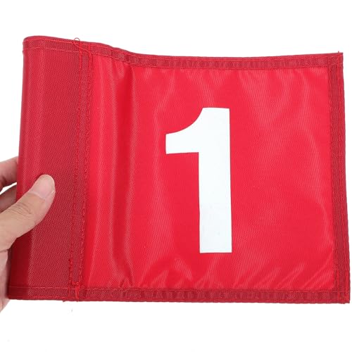 VANZACK Golffahne Aus Nylon 20.5X15.5Cm - Trainingsflagge Für Golfübungen Im Garten Und Freizeit Mit Langlebigem Design