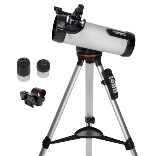 Celestron - 114LCM Computerized Newtonian Telescope - Telescopes for Beginners - 2 Eyepieces -...
