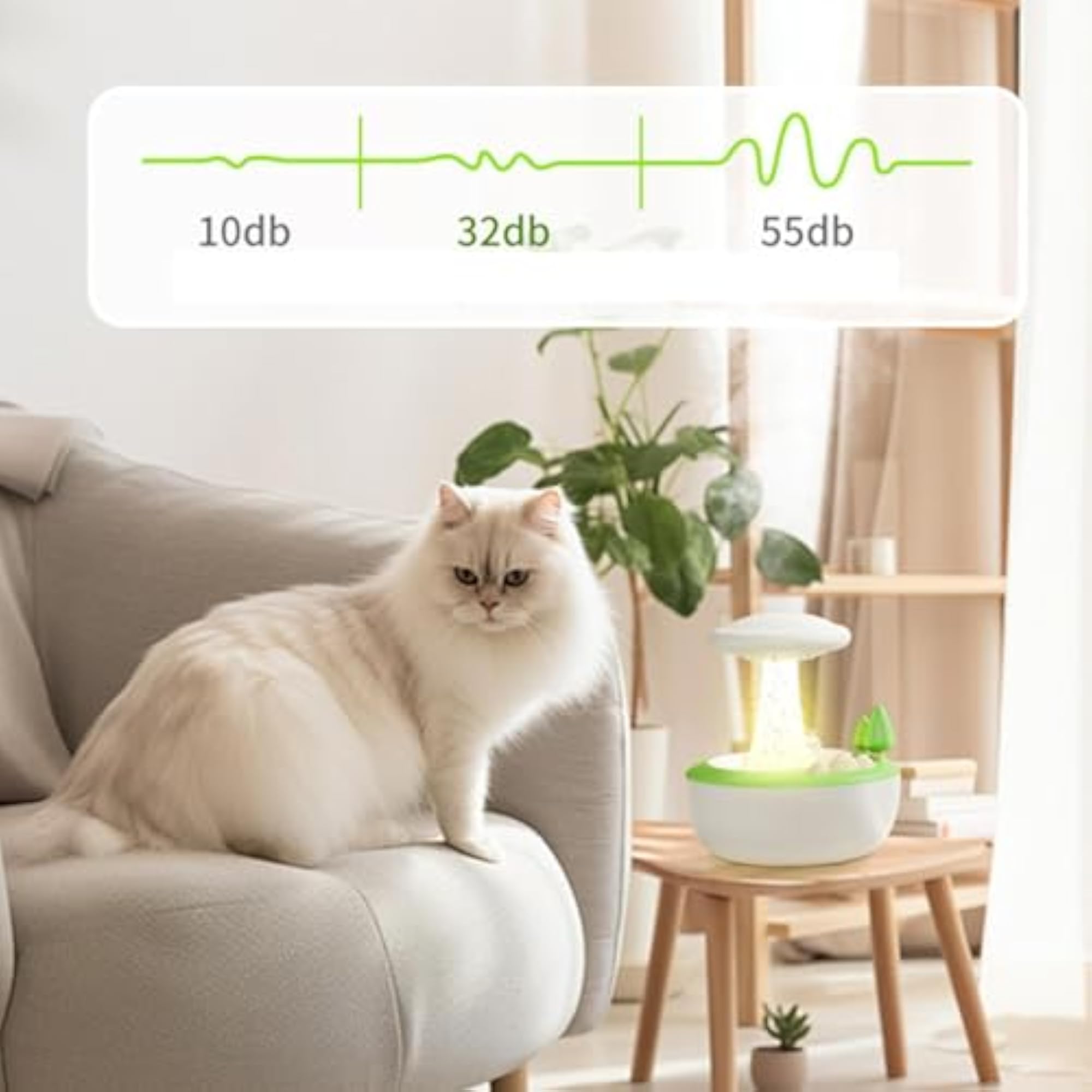 12W Desktop Humidifier Essential Diffuser for Daily Use