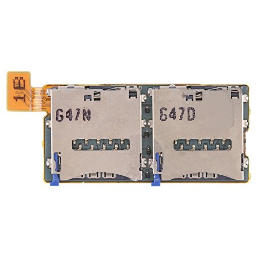 HONGYAN Repairs & Spare Parts Dual SIM Card Socket Flex Cable for Sony Xperia T2 Ultra