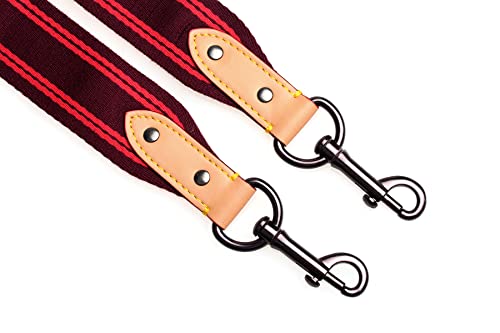 Image of jiesinlov Bag Strap Replacement Crossbody Strap for TOTE Bags Adjustable (RED-1)