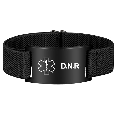 Pulsera médica ajustable unisex para alerta médica miniatura 1