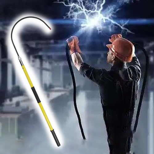 Gancho de rescate aislado para evitar electrocución con poste portátil 2