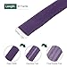 MECCANIXITY 1/2 Inch Double Fold Bias Tape Continuous Bulk Cotton Bias Tape for Sewing Seaming Quilting Hemming Binding Crafts (Dark Purple 6 Yards)