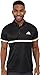 adidas Performance Men's Tennis Court Polo, Black/White, XX-Large