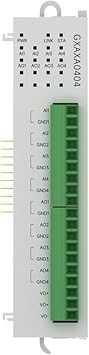 4AI+4AO Switching Analog IO Expansion Module RS485 Ethernet 0-20mA/4-20mA GXAXA0404 Modbus DC 9-36V