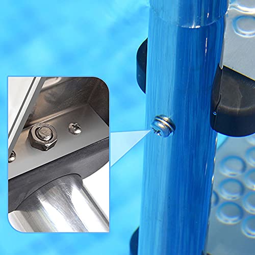 Barandal para piscina acero inoxidable 155 cm miniatura 6