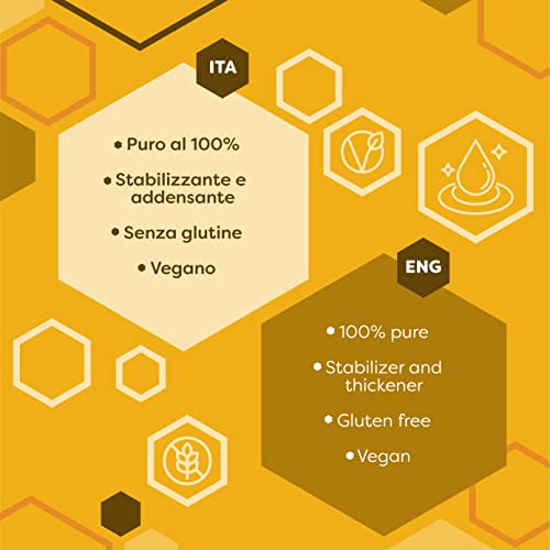 Erbotech - Xanthan Pulver 100 g - Xanthan Gummi Ideal für Eis, Saucen, Topping, Teig, Molekulare Küche - 100% reines Verdickungsmittel, Ohne Gltuine, Vegan, Halal und Kosher – Bild 3