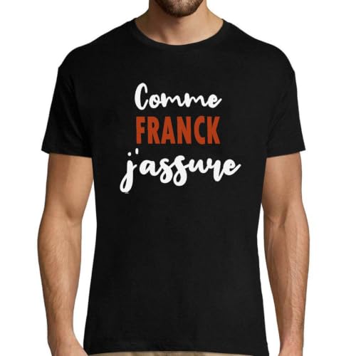 T-Shirt Homme Franck Jassure imprimé en France vêtement original pour anniversaire