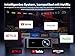 Beamer 4K【Kompatibel mit Netflix & Dolby Audio】 Toptro 1500 ANSI Smart Beamer Heimkino, 1080P Full HD Video Projektor mit Zwei-Wege Bluetooth WiFi, KI-Autofokus & Trapezkorrektur für Outdoor/Handy