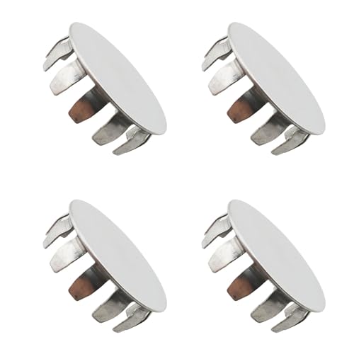 Image of 4PCS 1inch Stainless Steel Knockout Seal Electrical Box Knockout Plugs Removable Seal for Closure Unused Box Outlets for The Conduit Pipe
