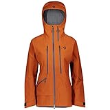 Damen Scott W Vertic GTX 3L Jacket Orange, Damen Gore-Tex Windbreaker, Größe M - Farbe Brown Clay
