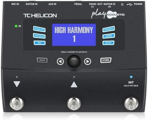 Amazon | TC HELICON エレアコ・ギター用エフェクト付きボーカル 