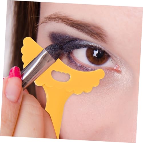 8 piezas plantillas de silicona para delineador de ojos miniatura 5