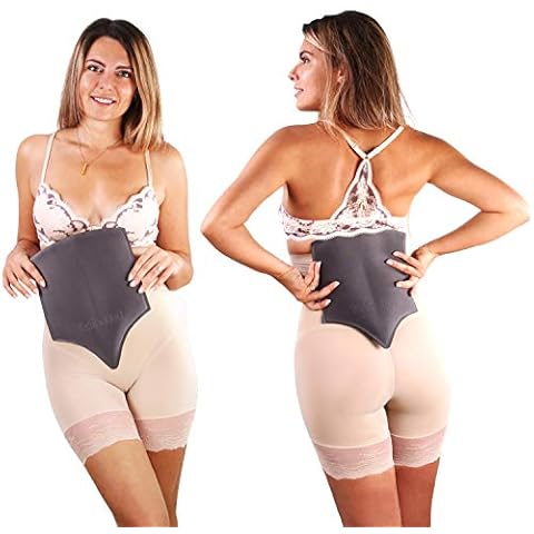Lipo Lumbar Molder Foam Board Provides Abdominal Compression, Support, & Comfort Post Liposuction or BBL Surgery – Soft Faja Board Minimizes Swelling & Prevents Fluid Retention Without Marking Skin Cover