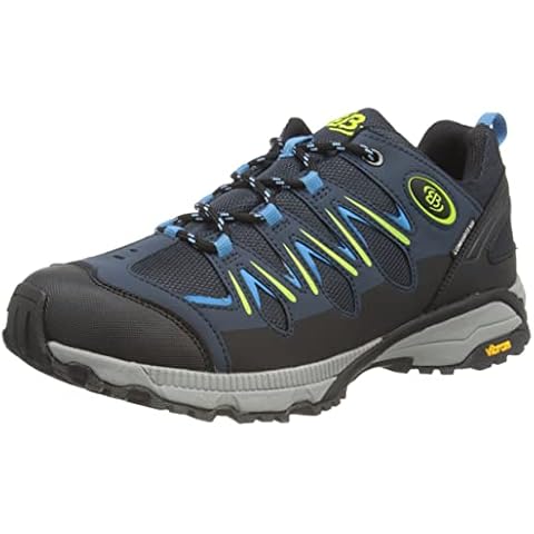 Brütting Damen Expedition Walkingschuhe, Marine Blau Lemon, 42 EU Cover