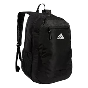 adidas-Foundation-Backpack-38L-Durable-Large-Athletic-Student-Laptop-Book-Bag-for-BoysGirls-BlackWhite-One-Size adidas Foundation Backpack (38L) Durable Large Athletic Student Laptop Book Bag for Boys/Girls, Black/White, One Size