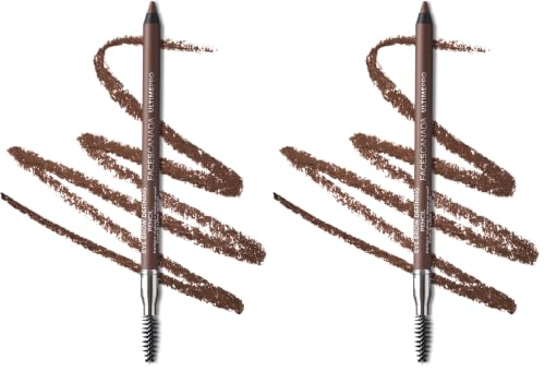 Image of Faces Canada Ultime Pro Brow Defining Pencil Dark Brown 02 1.2 g (Dark Brown) (Pack of 2)