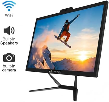 STGSivir All in One Computer PC,21.5" FHD Display,Core i7,16G RAM,512G SSD — view 6