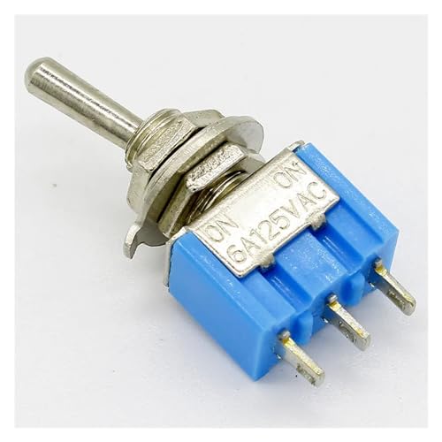 Interrupteur à bascule bleu résistant pour réparer un boîtier de commande