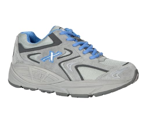 Matrix 2020 Men's Comfort Therapeutic Extra Depth Sneaker - Grey/Costal Blue