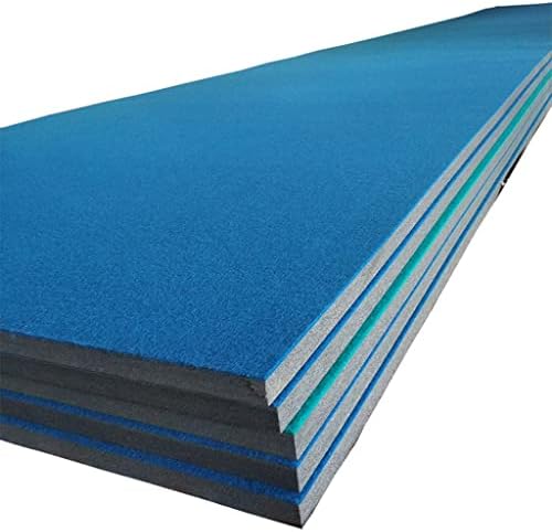 Indoor Gymnastics Mat - Durable Roll-Out Exercise Mats with Carpet Surface, Ideal for Fitness, Cheerleading, Wrestling, Home Workouts, and Gym Training