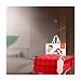 FACAI 150cmx120cm Inverno 220v Scaldino per Corpo Singolo Coperte Riscaldate Termostato Riscaldamento Elettrico Coperta Riscaldante,Red-OneSize