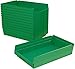 Akro-Mils 30178 18-Inch by 11-Inch by 4-Inch Plastic Nesting Shelf Bin Box, Green, Case of 12