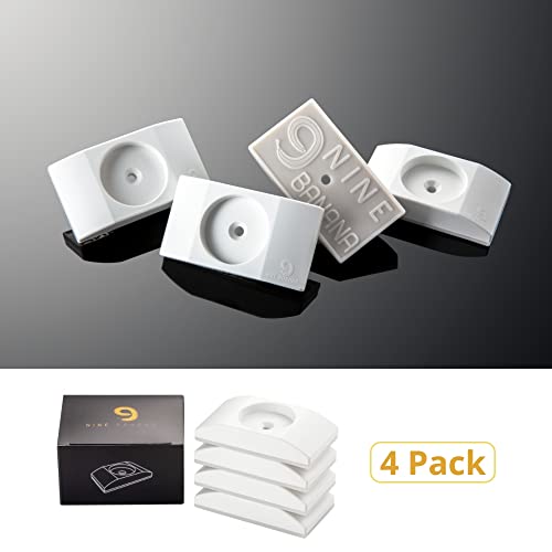 Nine Banana 1St Nonslip Sturdy & Stylish Matte White Rectangle Baby Gate Wall Protector (4Pack X 1Set) : Safety Wall Pads For Child Dogs Pet Gates, Doorways, Stairs, Baby Gates With Door #TOP2