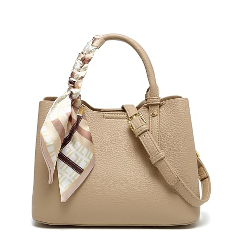 RTPRTP Faux Leather Scarf-detail Bucket Tote