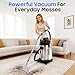 40L/11Gal Commercial Carpet Cleaner, 3 in 1 Extractor Vacuum, 1049W Heavy Duty Carpet Washing Machine for Sofa Curtain Tile Floor Cleaning, Includes Suction Tools