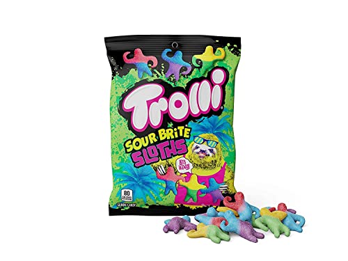 Trolli Sour Brite Octopus, 4.25-Ounce Packages (Pack Of 12) #TOP28