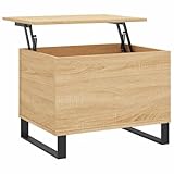 【Matériau durable :】 le bois d'ingénierie est d'une qualité exceptionnelle avec une surface lisse et présente également résistance, stabilité et résistance à l'humidité. Fabriqué en bois d'ingénierie, le bout de canapé est facile à nettoyer avec un chiffon humide.