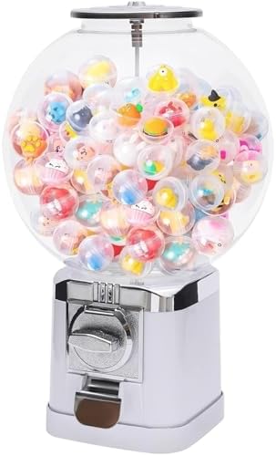 Coin Operated Vending Machines for Retail, Mini Capsule Dispensers, Gum & Candy Machines, Light Toy Ball Prize Dispensers - Perfect for Kids & Businesses