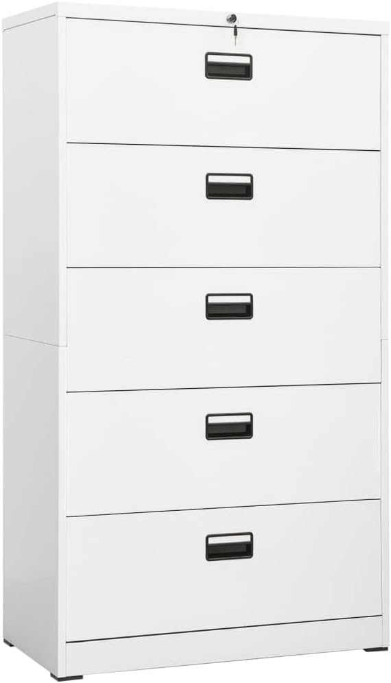 File Lateral File with Lock, Large Metal