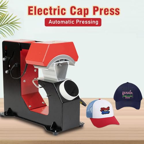 Máquina automática para termofijar gorras con 3 placas intercambiables miniatura 7