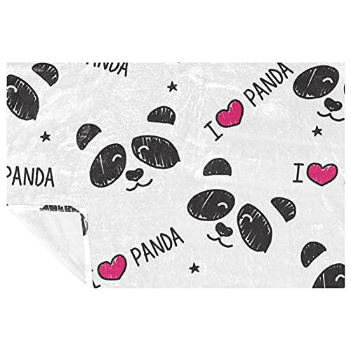 Couverture douce Panda : un cocon de tendresse et de réconfort