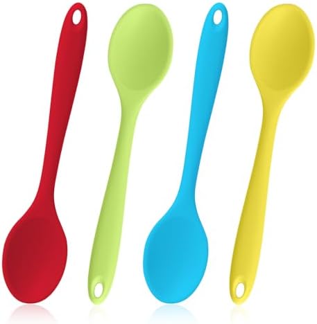 2 Servierlöffel Aus Silikon - BPA-frei Für Reis & Kartoffelpüree