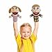 Hand Puppet Family Puppet,2pcs Cute Puppet Plush Toys Teaching Show,Soft Puppet for Kids Family Members Role Playing Birthday