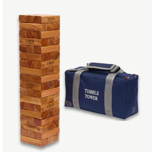 DOCTOR SPORT Torre de madera dura XXL hasta 250 cm – Torre apilable: la madera más dura del mercado – 100% ecológico de la India – Jumbo (hasta 90 cm)