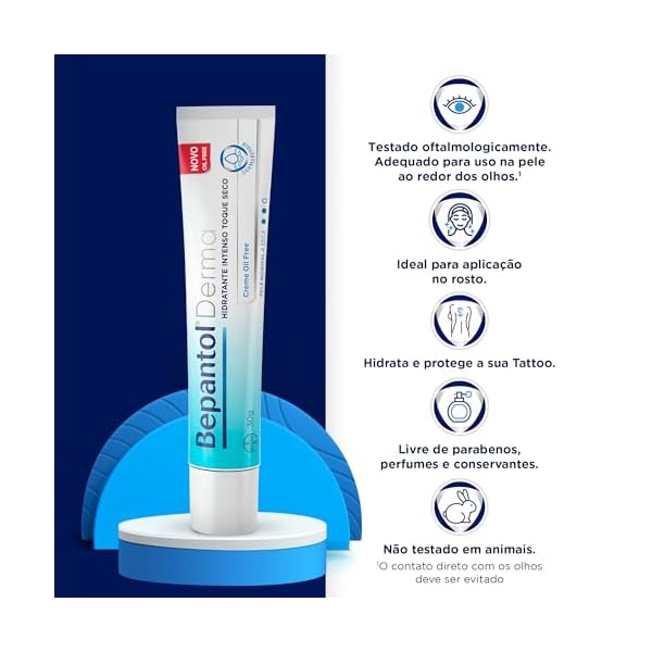 Bepantol Derma Toque Seco 30g, Oil Free, Hidratante Facial e Corporal - Imagem 5